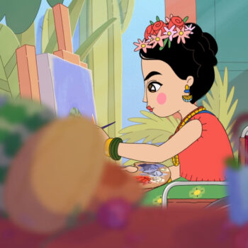 Projection Hola Frida